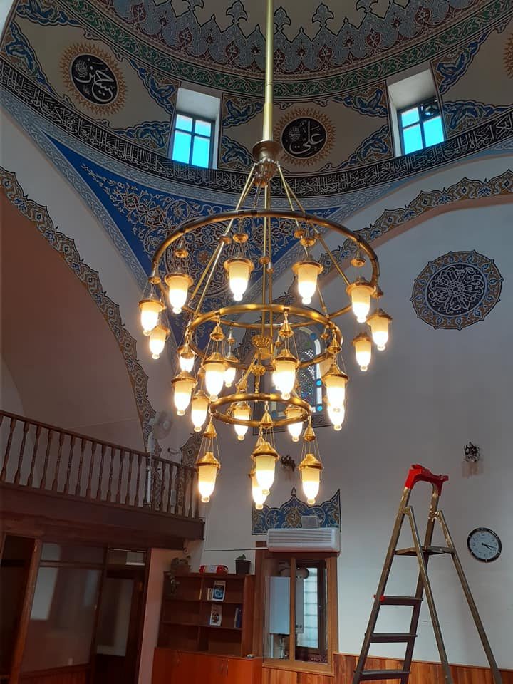 Osmanlı Özel Tasarım Cami Avizesi